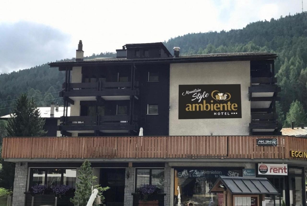 Hotel Ambiente Mountain Style Saas-Fee Exterior foto